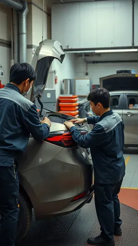 車のトランクの板金修理費用：料金と条件を比較するポイント
