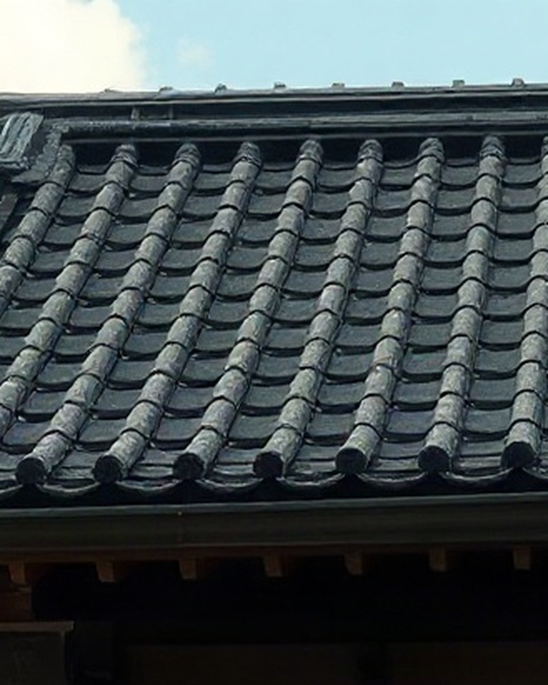 住宅の屋根の例