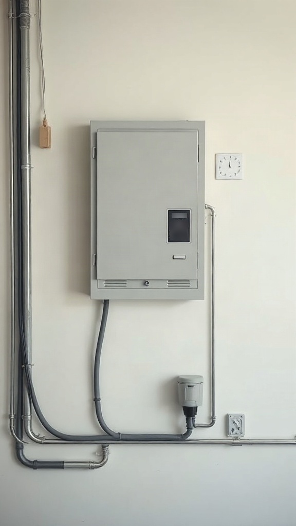 電気工事の範囲を担当者と相談するイメージ