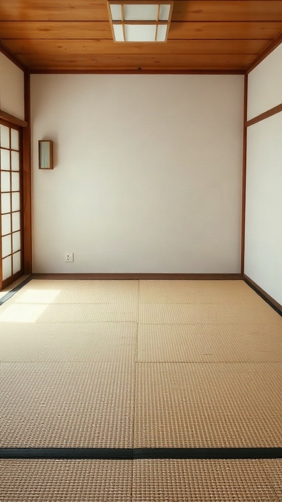 落ち着いた日本の和室と畳のイメージ（説明用のイメージ）