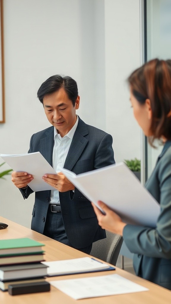 複数の返済資料を整理するイメージ（説明用のイメージ）